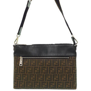 FENDI Zucca Messenger Bag Shoulder